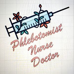 Syringe Medical Career Permanent Vinyl Decal